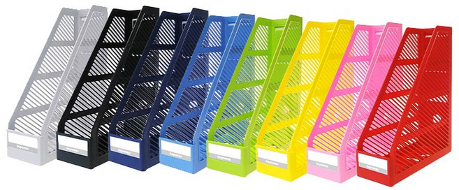 카파맥스 메가 화일 박스 1p 정리함 신학기 초등학생 준비물 사무용품 서류 문서 파일 화일 서류꽂이, 분홍