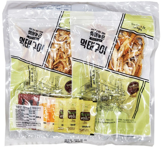 TD 찢어놓은 먹태구이 300g, 1개