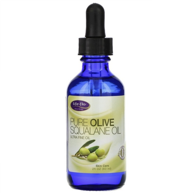 Life flo 라이프플로 퓨어 올리브 스쿠알란 오일 60ml Pure Olive, 1개