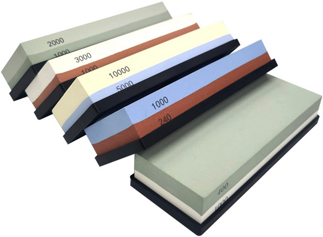 아띠꼴로 칼갈이 양면 마무리 숫돌 받침대 칼날 가이드, 칼연마가이드3개, one size, 1세트