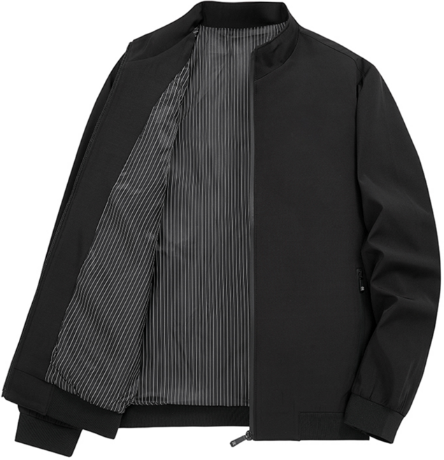 Amlition 남자 봄 가을 지퍼식 바람막이 자켓