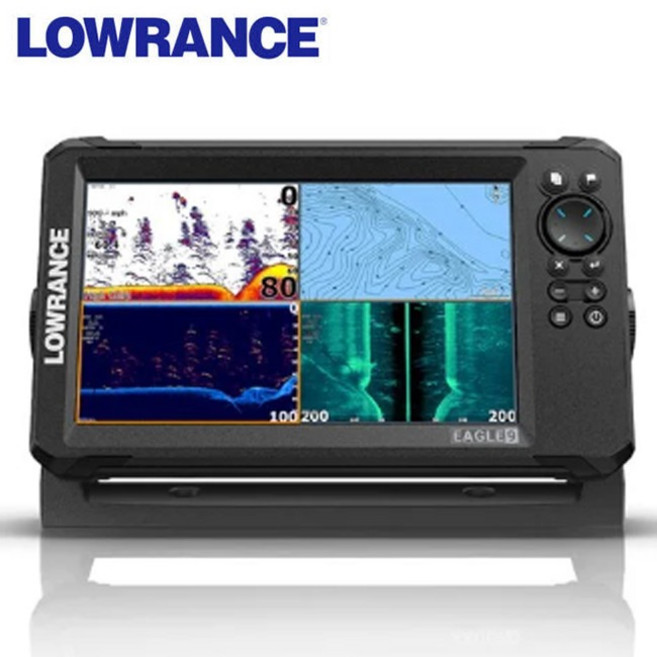 한글 정품 로렌스 이글 9 트리플샷 HD 어군 탐지기 금호 마린 테크 플로터 플로타 어탐기 프로타 프로터 9, 1개