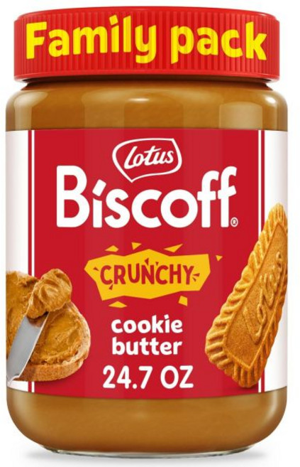 Biscoff 낱개 개별 포장 과자 로터스 비스코프 고 쿠키 버터와 브레드스틱 스낵 팩 비변형식품 비건 1.6 온스 8개입, 1개