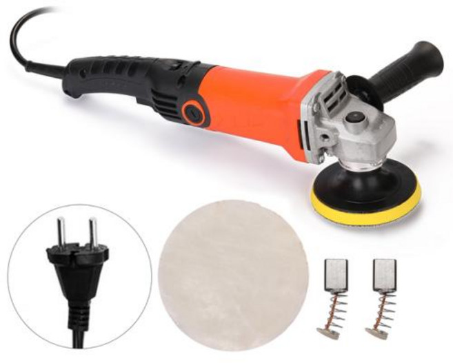 세차광택기 자동차 속도 조절 가능 전기 왁싱 기계 가구 연마 도구 1200W 220V, 2) as picture, 1개