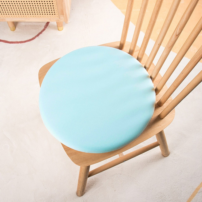 해피유통 원형 방석 소프트 쿠션 편안한 좌석패드 4가지 사이즈 옵션 거실 의자 방석, 30*30*3cm, 7