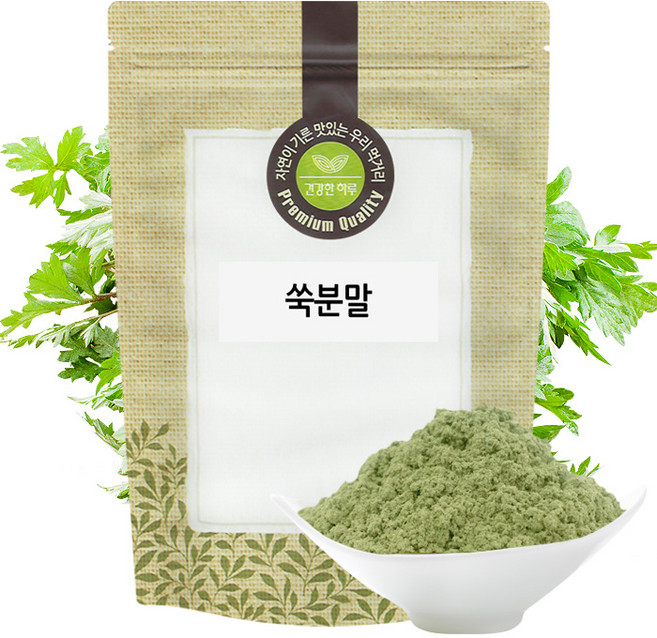 쑥 분말 가루 500g 국산 국내산, 1개, 상세 설명 참조