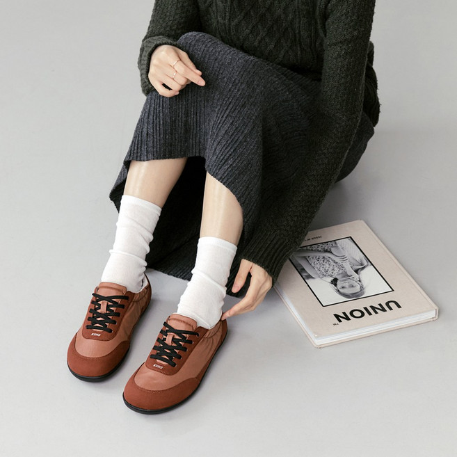 플렉시워커스 모아 브라운 - KSNS 이론 기반 맨발신발 / 여성용