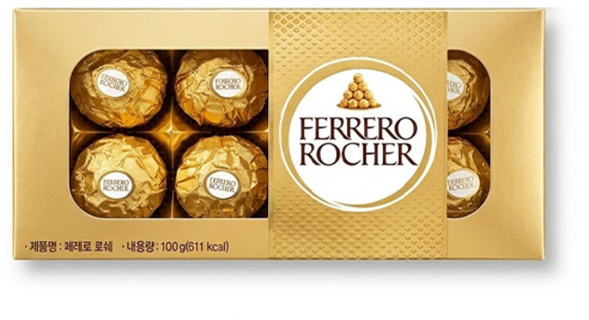 페레로로쉐 초콜릿, 6개, 100g