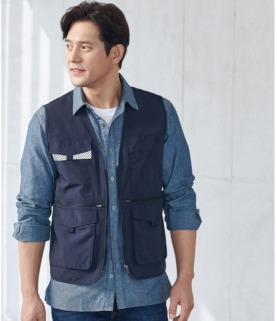 ZB-V2121 지벤 수납포켓많은 작업복 사계절 베스트 조끼