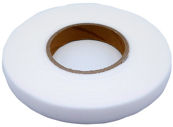 폭 2cm 국산 잘라쓰는 전선정리 암수한몸 양면벨크로타이 흰색, 슬림형, [2] 10미터 3롤, 1개