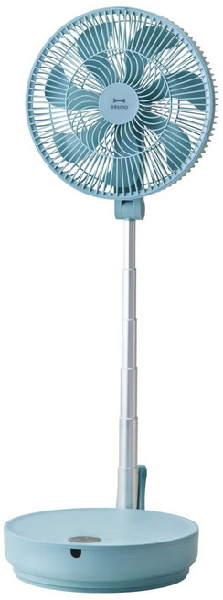 BRUNO DC 폴딩 플로어 팬 블루 BOE112-BL