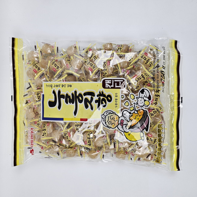 식후 입가심 누룽지사탕 750g 대용량 저당 간식 운전 졸림방지 사무실 간식, 1개