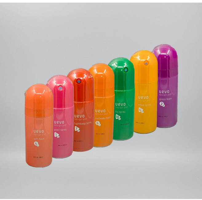 데미 우에보 디자인 팟 컬메이크 폼 200g / (7종)