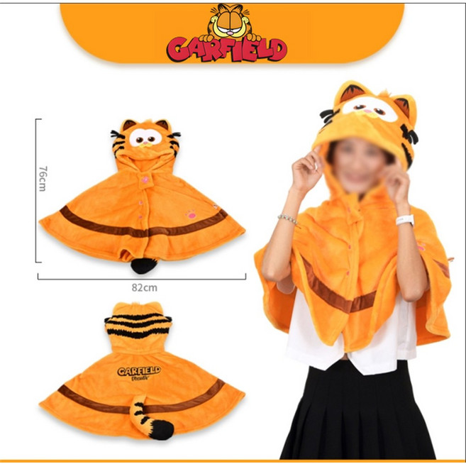 14세이상 가필드 고양이 애니메이션 플러시 귀여운 가족 Odie 박제 Kawaii 만화 인형 선물, AA