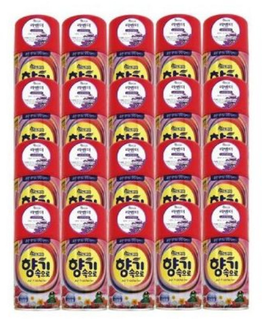 산도깨비 방향제 자동분사 리필 라벤더 290mL X 20개, 산도깨비 방향제 자동분사 리필 라벤더 290mL X 2