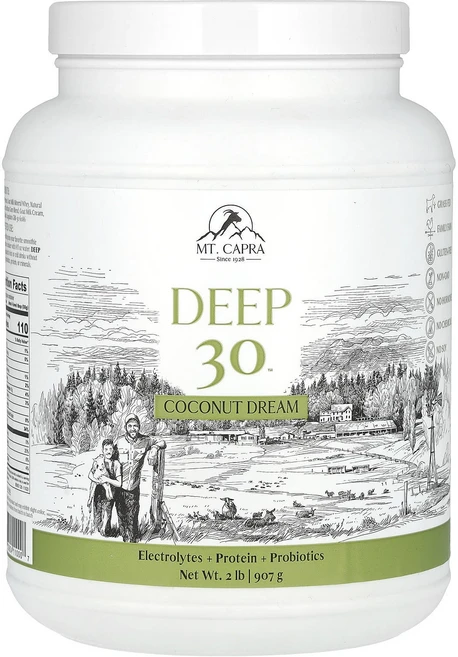 엠티 카프라 Deep² 30 코코넛 드림 2 파운드 907g, 3개 - 쿠팡