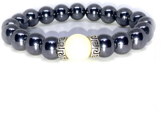 테라헤르츠 건강팔찌 파워스톤, 1개, 8mm-L