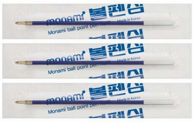 모나미 153 영심 리필 0.7mm 12입, 블루, 1세트