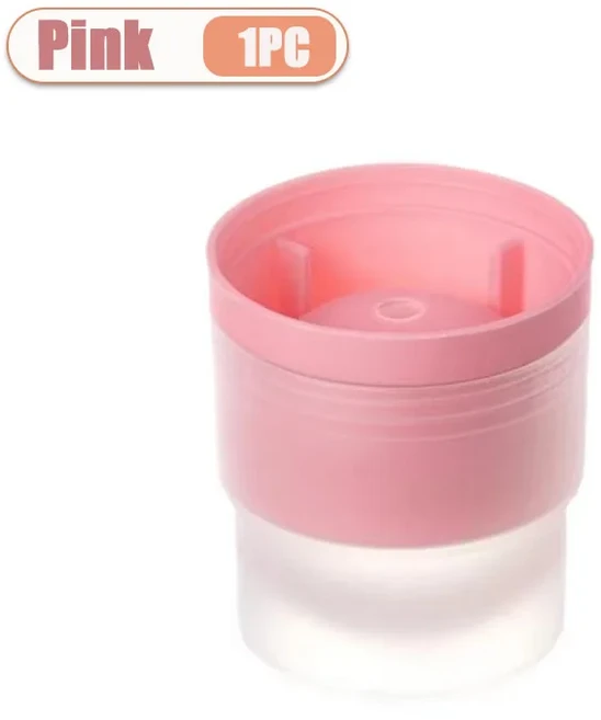 1-20PCS 대형 아이스 볼 메이커 다목적 실리콘 위스키 동결 라운드 몰드 칵테일 홈 바 액세서리, 09 Pink-1PC