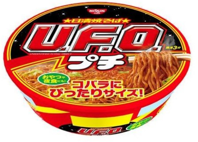 닛신 야키소바 쁘띠U.F.O.63g, 1개