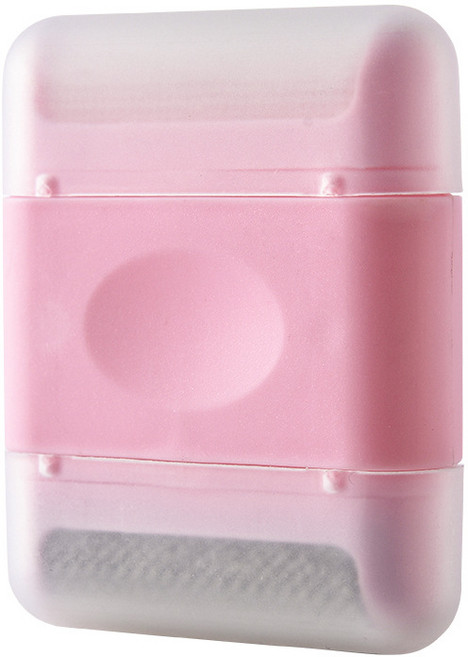 미니 린트 리무버 수동 헤어 볼 트리머 퍼즈 펠렛 컷 기계 휴대용 제 스웨터 옷 면도기 세탁 청소 도구, [08] Two Head (pink), 08 Two Head (pink), 1개