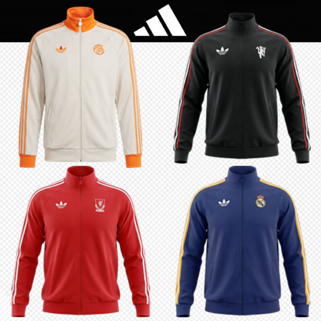 아디다스 뮌헨 맨유 리버풀 레알 오리지널 트랙탑 저지 자켓 점퍼 풀집업 빅사이즈