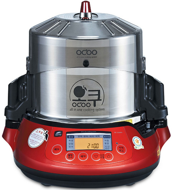오쿠 중탕기 홍삼 제조기 약탕기 청국장 과일청 OC-2200PR, 오쿠 중탕기 OC-2200PR