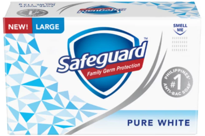 Safeguard Pure White Soap 세이프가드 퓨어 화이트 비누, 115g, 1개입 - 쿠팡