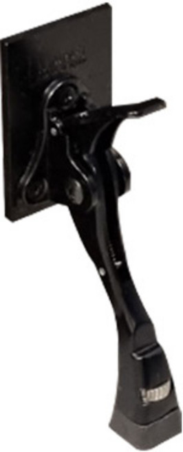 플론다 무타공 슬림 자석 도어스토퍼, 블랙, 1개