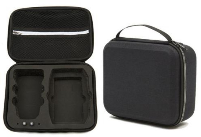 하이 퀄리티 드론 보관 가방 DJI Mini 2 SE 그레이 충격 방지 운반 하드 케이스, 2) Black interior, 2) Black interior