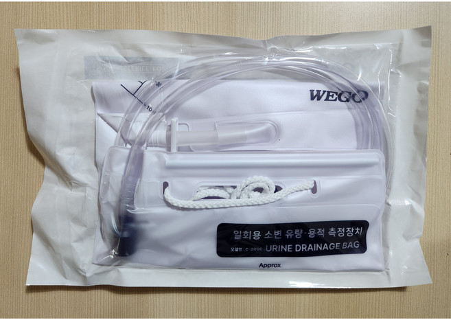 위고 유린백 소변백 2000ml (샘플포트형), 2000ml 샘플포트타입, 1개