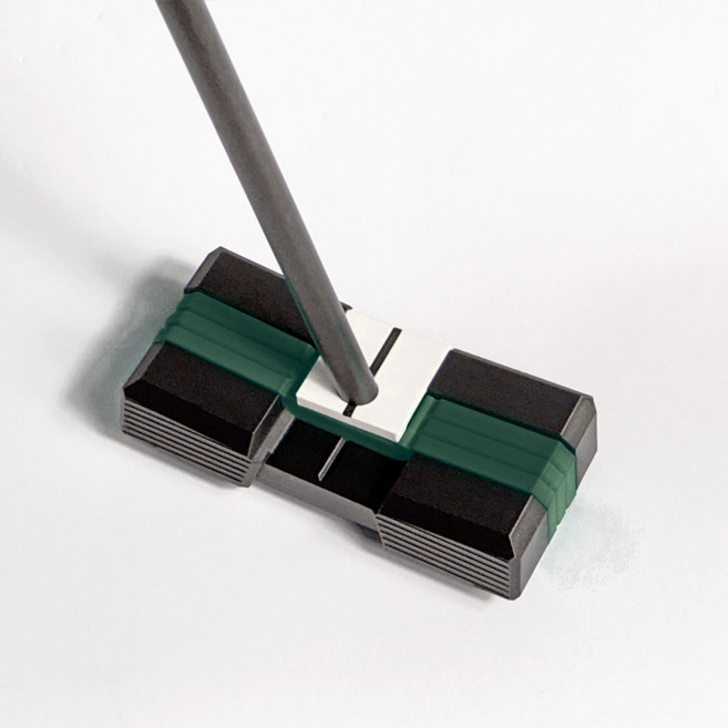 굴림채 제로토크 블레이드 일자 퍼터 그린 이용희 양효리 프로 추가금 없음, 로즈마크 와이드탑 화이트 블루 60g, 35