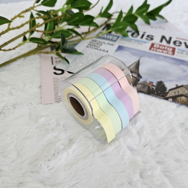 테이프처럼 뽑아 찢어쓰는 포스트잇, 1개, 상세페이지 참조