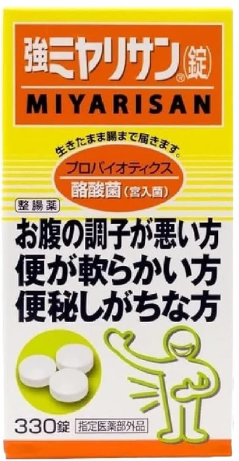 강미야리산 330정 / 장건강 유산균 / 낙산균 / 프로바이오틱스 / 미야리산, 1개 - 쿠팡