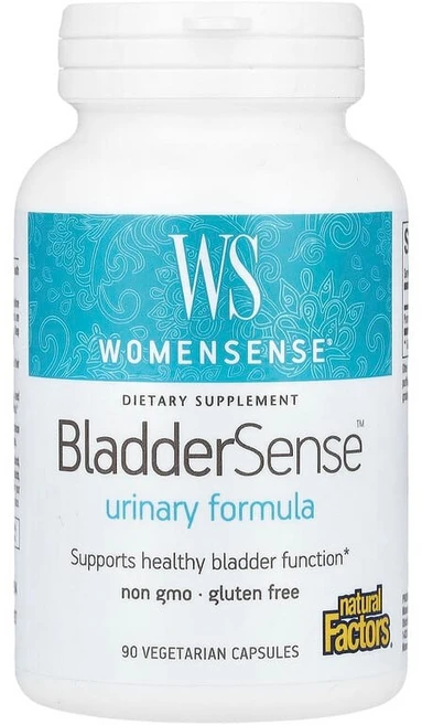 Natural Factors 우먼센스 블래더센스 262mg 베지 캡슐 90정 NFS-04977, 1개 - 쿠팡