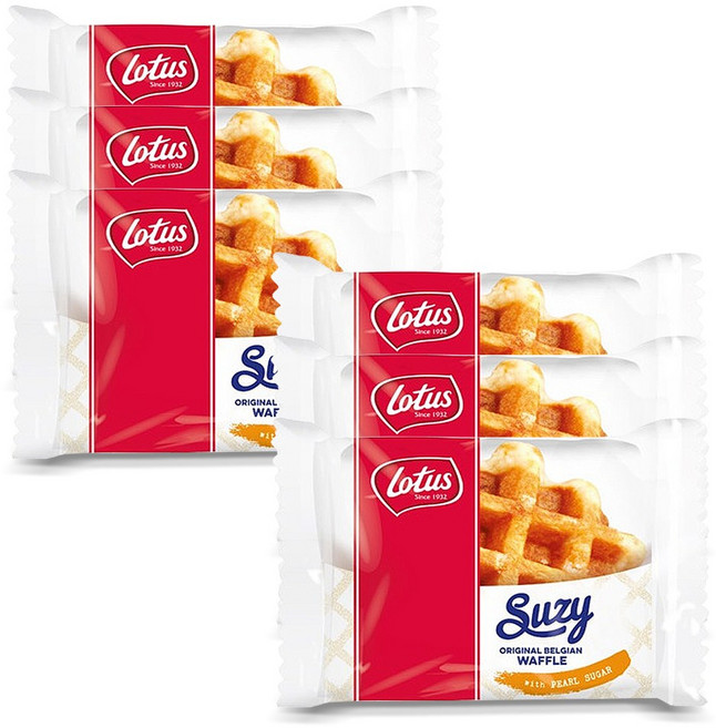 로투스 벨기에와플 오리지날, 6개, 50g