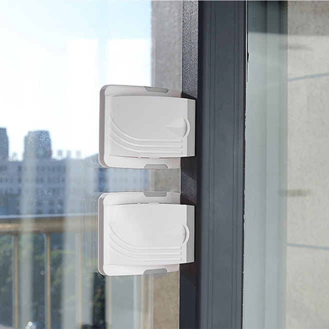 루보 유아 아기 샷시잠금장치 샤시 창문 고정 잠금 방충망 미닫이문 중문 열림 방지 장치, 1개