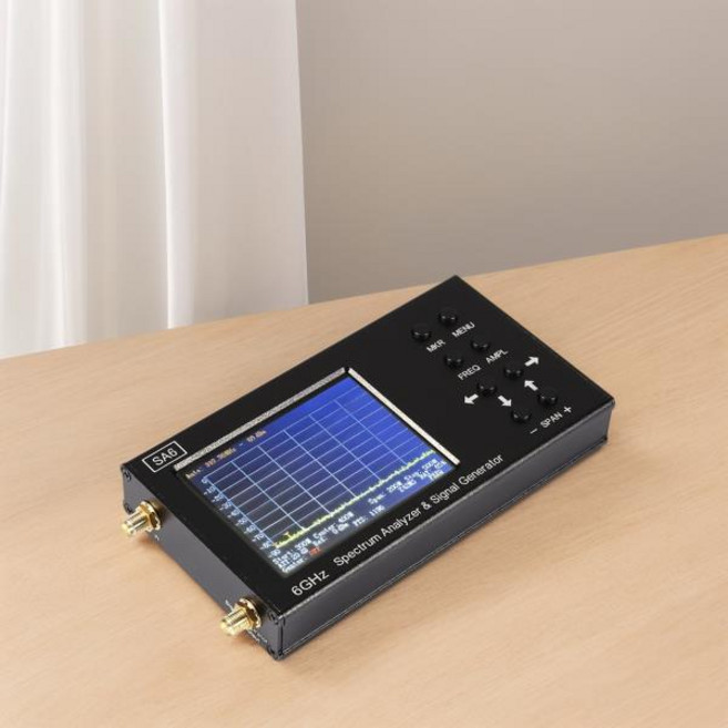 SA6 Handheld Spectrum Analyzer Multifunction Portable Wireless Tester 3.2 Inch Tou, 01 CHINA