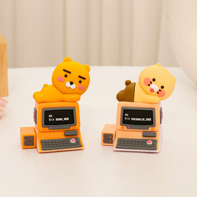 홈앤키즈 카카오프렌즈 64GB USB 피규어 춘식이 캐릭터 귀여운 메모리 직장인 학생 단체선물