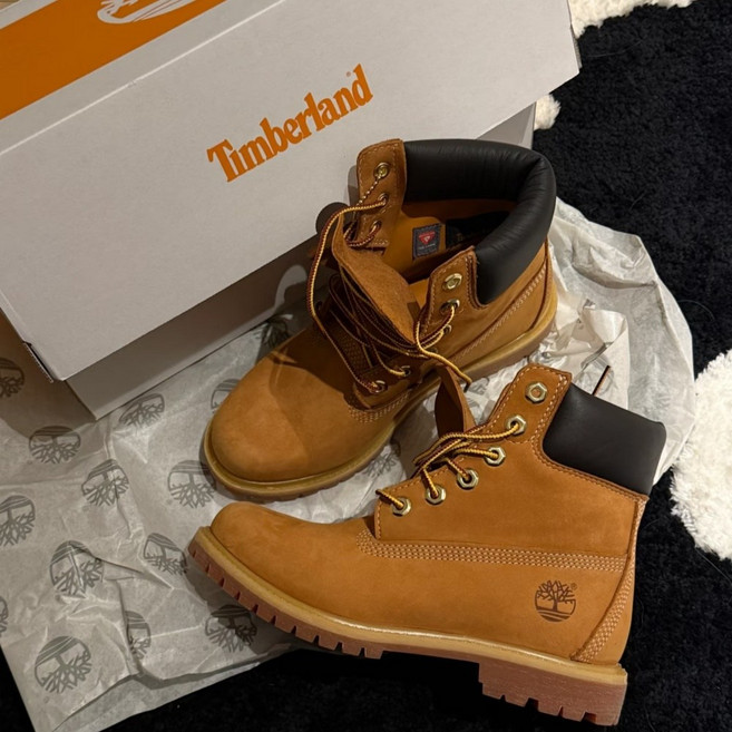 (W) 팀버랜드 6인치 부츠 위트 누벅 - 와이드 여성 TB010361713