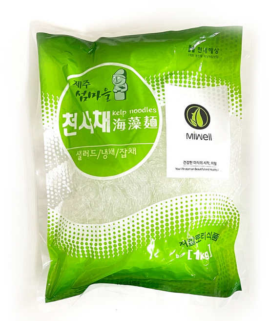 미웰 제주 섬마을 천사채 소 1kg 천사채당면화, 1개