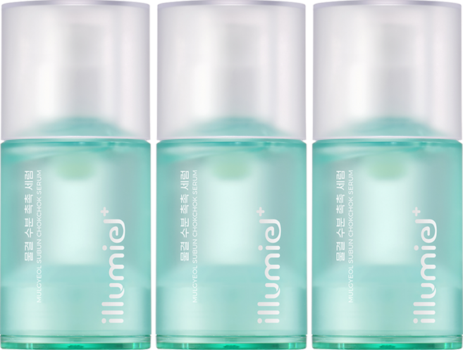 일루미엘 비건 자작나무추출물 수분 촉촉세럼, 3개, 30ml