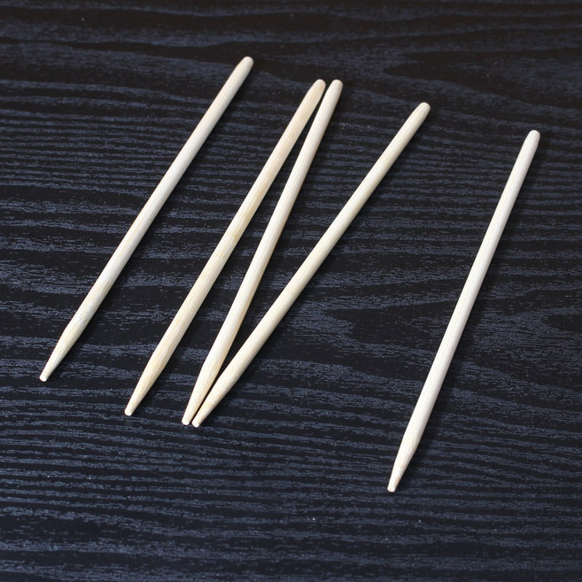 대나무꼬지 5.0mm x 17cm 6 000개 과일 산적 나무 떡 꼬지, 1개, 6000개