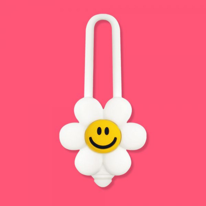 위글위글 강아지 목걸이 야간산책 LED펜던트, Wiggle Bear