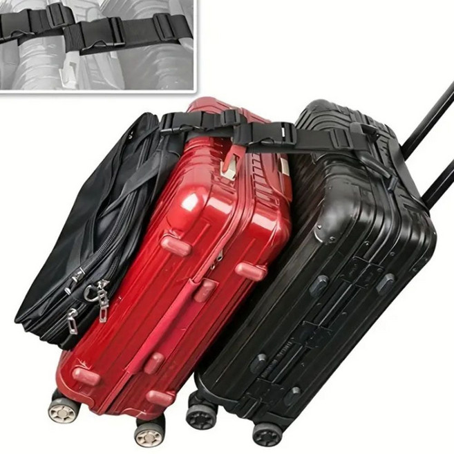 캐리어 벨트 다용도 여행 스트랩 여행가방 연결 고리 byd+651Uy