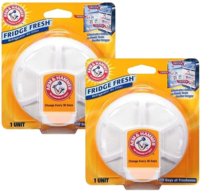 암앤해머 후릿지 후레쉬 냉장고 탈취제 부착형 75g x2 - 쿠팡