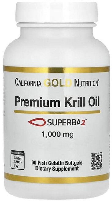 CGN 프리미엄 크릴오일 1000mg 60정, 1개