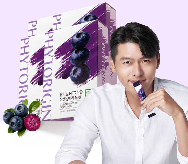 파이토리진 유기농 NFC 착즙 야생빌베리 100, 140ml, 4박스