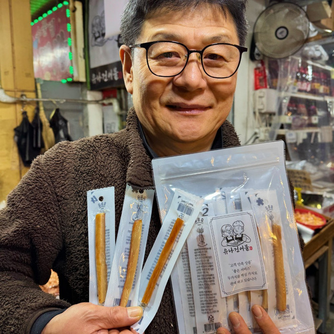 촉촉 바베큐 맥주안주 페스츄리오징어 스틱, 1개, 120g