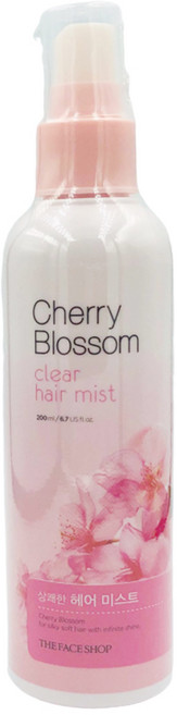 더페이스샵 체리 블러썸 클리어 헤어 미스트, 200ml, 1개